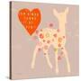 Heart Fawn-Lola Bryant-Stretched Canvas