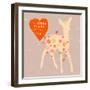 Heart Fawn-Lola Bryant-Framed Art Print