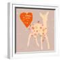 Heart Fawn-Lola Bryant-Framed Art Print