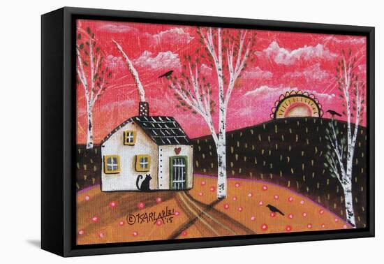 Heart House-Karla Gerard-Framed Stretched Canvas