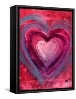 Heart IIII-Natasha Wescoat-Framed Stretched Canvas