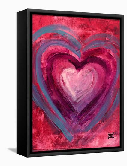 Heart IIII-Natasha Wescoat-Framed Stretched Canvas