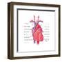 Heart, Illustration-Evan Oto-Framed Art Print