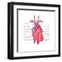 Heart, Illustration-Evan Oto-Framed Art Print