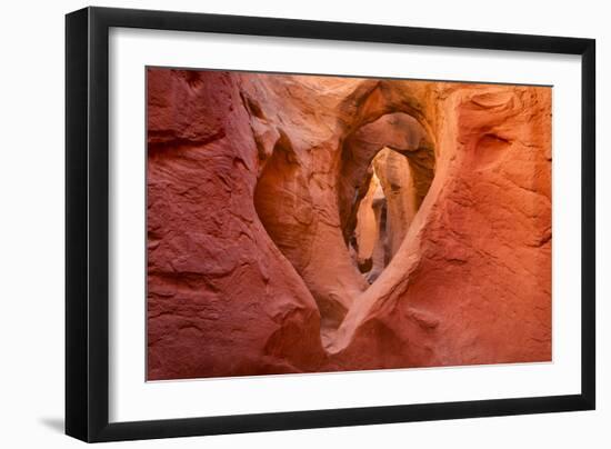 Heart in Stone-Michael Blanchette-Framed Photographic Print