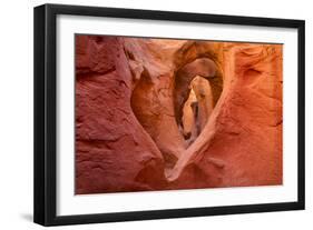 Heart in Stone-Michael Blanchette-Framed Photographic Print