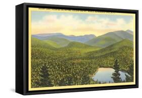 Heart Lake, Adirondack Mountains, New York-null-Framed Stretched Canvas