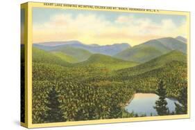 Heart Lake, Adirondack Mountains, New York-null-Stretched Canvas