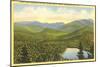 Heart Lake, Adirondack Mountains, New York-null-Mounted Art Print