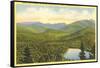 Heart Lake, Adirondack Mountains, New York-null-Framed Stretched Canvas