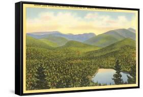 Heart Lake, Adirondack Mountains, New York-null-Framed Stretched Canvas