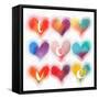 Heart Love-Taylor Greene-Framed Stretched Canvas