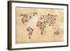 Heart Map 2-Mark Ashkenazi-Framed Giclee Print