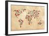 Heart Map 2-Mark Ashkenazi-Framed Giclee Print