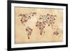 Heart Map 2-Mark Ashkenazi-Framed Giclee Print