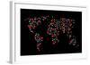 Heart Map-Mark Ashkenazi-Framed Giclee Print