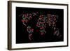 Heart Map-Mark Ashkenazi-Framed Giclee Print