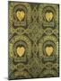 Heart Motif Ecclesiastical Wallpaper Design by Augustus Welby Pugin-Stapleton Collection-Mounted Giclee Print