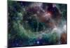 Heart Nebula in Cassiopeia Constellation Space Photo Poster Print-null-Mounted Poster