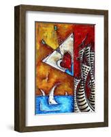 Heart Of A Martii-Megan Aroon Duncanson-Framed Art Print