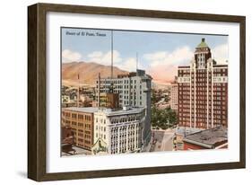 Heart of El Paso, Texas-null-Framed Art Print