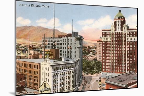 Heart of El Paso, Texas-null-Mounted Art Print