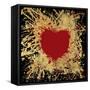 Heart of Gold 1-Art Licensing Studio-Framed Stretched Canvas