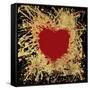 Heart of Gold 1-Art Licensing Studio-Framed Stretched Canvas