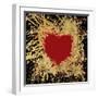 Heart of Gold 1-Art Licensing Studio-Framed Giclee Print