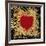 Heart of Gold 1-Art Licensing Studio-Framed Giclee Print