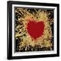 Heart of Gold 1-Art Licensing Studio-Framed Giclee Print