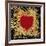 Heart of Gold 1-Art Licensing Studio-Framed Giclee Print