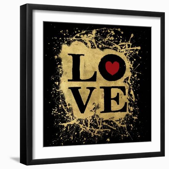 Heart of Gold 1V-Art Licensing Studio-Framed Premium Giclee Print