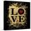 Heart of Gold 1V-Art Licensing Studio-Stretched Canvas