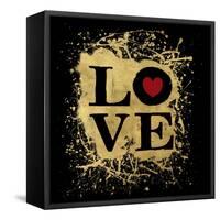 Heart of Gold 1V-Art Licensing Studio-Framed Stretched Canvas