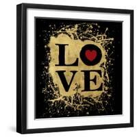 Heart of Gold 1V-Art Licensing Studio-Framed Giclee Print