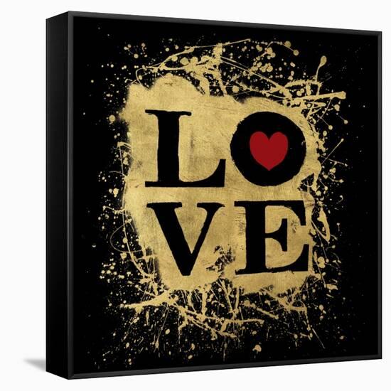 Heart of Gold 1V-Art Licensing Studio-Framed Stretched Canvas