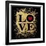 Heart of Gold 1V-Art Licensing Studio-Framed Giclee Print