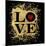 Heart of Gold 1V-Art Licensing Studio-Mounted Giclee Print