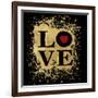 Heart of Gold 1V-Art Licensing Studio-Framed Giclee Print