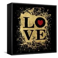 Heart of Gold 1V-Art Licensing Studio-Framed Stretched Canvas