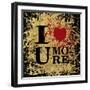 Heart of Gold II-Art Licensing Studio-Framed Giclee Print