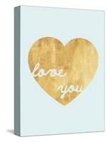 Heart of Gold Love-Miyo Amori-Stretched Canvas