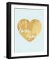 Heart of Gold Love-Miyo Amori-Framed Art Print