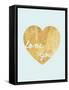 Heart of Gold Love-Miyo Amori-Framed Stretched Canvas