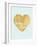 Heart of Gold Love-Miyo Amori-Framed Art Print