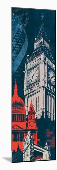 Heart of London-Tom Frazier-Mounted Giclee Print