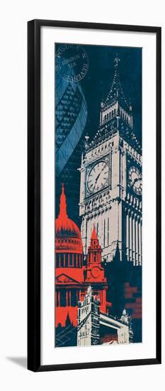 Heart of London-Tom Frazier-Framed Giclee Print