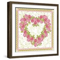 Heart of Roses-Maria Trad-Framed Giclee Print