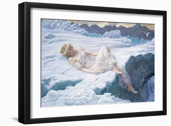 Heart of Snow, 1907-Edward Robert Hughes-Framed Giclee Print